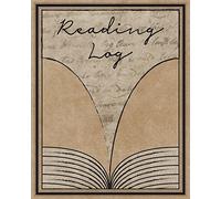 Reading Log: Reading Journal Gift for Book Lovers and Bookworms | Track, Rate, Review, and Log Books Read | Record Favourite Authors and Books