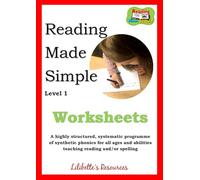 Reading Made Simple Level 1 Worksheets: Phonics with Ease