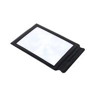 Reading Magnifier, A4 Full Page 3x Magnifier Sheet LARGE Magnifying Glass Book Reading Aid PVC Lens