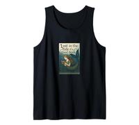 Reading Mermaid Lost in the Tide of a Good Book Ocean Tank Top