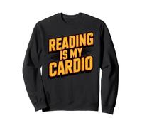 READING MY CARDIO Library Literacy Coach Bookwork Dragon Sweatshirt