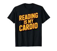 Reading My Cardio Library Literacy Coach Bookwork Dragon T-Shirt