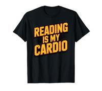 Reading My Cardio Library Literacy Coach Bookwork Dragon Value Graphic T-Shirt