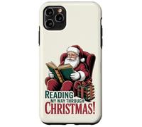 Reading My Way Through Christmas - Book Lover Santa Case for iPhone 11 Pro Max