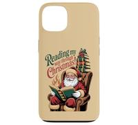 Reading My Way Through Christmas - Book Lover Santa Case for iPhone 13