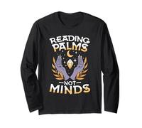 Reading Palms Not Minds Occult Palmistry Mystic Long Sleeve T-Shirt