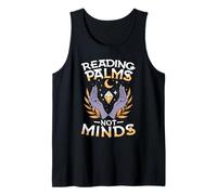 Reading Palms Not Minds Occult Palmistry Mystic Tank Top