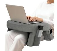 Reading Pillow - 22.68 Inches Arm Support | Ergonomic Lap Cushion - Memory Foam Non Slip Rest Pillow For Laptop Book Tablet Work Comfort For Adults Kids At Home Or Office