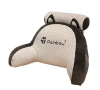 Reading Pillow, Back Rests for Sitting in Bed, Adult Backrest with Arms, Bed Reading Pillow, Reading & Rest Pillows for Back Support While Relaxing, Reading, or Watching TV (B, 40x60cm)