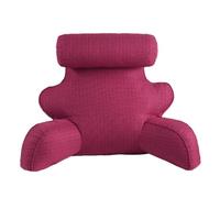 Reading Pillow - Bed Rest Pillow | Back Lumbar Support Pillow | Bed Rest Reading Pillow | Back Support for Sitting Upright | Bed Pads | Neck Support, Invisible Zipper for Reading, Working on Laptop