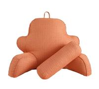 Reading Pillow - Bed Rest Pillow | Back Lumbar Support Pillow | Bed Rest Reading Pillow | Back Support for Sitting Upright | Bed Pads | Neck Support, Invisible Zipper for Reading, Working on Laptop