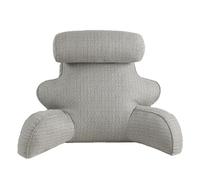 Reading Pillow - Bed Rest Pillow | Back Lumbar Support Pillow | Bed Rest Reading Pillow | Back Support for Sitting Upright | Bed Pads | Neck Support, Invisible Zipper for Reading, Working on Laptop