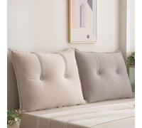 Reading Pillow for Bed & Sofa, Removable Support Cushion, Large Headboard Pillow, Soft & Comfortable, Perfect for Couples or Singles, 60x60x15cm (1pc)