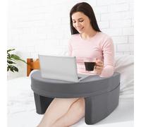 Reading Pillow for Bed with Armrests and Pocket, Gaming Pillow Adult Soft Lap Desk, Extra Large, 60x54.5x32.8cm