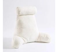 Reading Pillow for Neck Back Waist Support, Plush Backrest Cushion, Removable Lumbar Pillow
