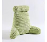 Reading Pillow for Neck Back Waist Support, Plush Backrest Cushion, Removable Lumbar Pillow