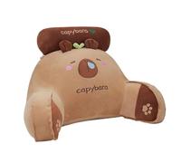 Reading Pillow For Sitting In Bed - Filled Capybara Bed Reading - Soft And Delicate Plush Stuffed For Sofa, Living Room, Kids Room, Car
