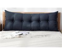 Reading Pillow - Large Wall Cushion 200x60cm Sofa Backrest Bed Lumbar rt Perfect for Bedroom & Living Room Chairs Comfortable Headboard Cushion (C 80x60+20cm)