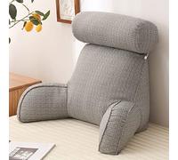Reading Pillow/Lumbar Support Cushion/Cuddle Cushion/Back Rest Support Pillow,With Armrests,Great As Backrest For Books Or Gaming