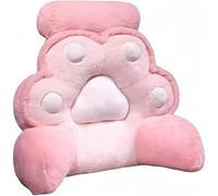 Reading Pillow,Reading Pillows for Sitting in Bed Adult, Back Pillow for Bed Sitting Up with Round Pillow, with Arm & Pocket ,reading pillow for bed adult, for Relaxing Gaming Watching TV(C,60*50cm)