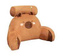 Reading Pillows With Cute Capybara, Capybara Bed Backrest Lumbar Cushion, Capybaras Plush Pillows With Neck/Arm Support, Back Support For Bedroom, Living Room, Couch, Car Seat, Office