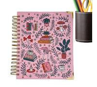 Reading Planner - Book Review Notebook, Library Tracking Journal with Personal Goals Pages, Thick Ink Bleed Resistant Stationery, Ideal for Family School Girls Student Teens Boys Kid