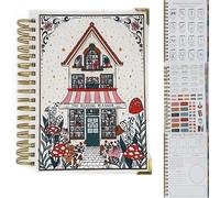 Reading Planner for Book Lovers, Journal Book Planner Track Log, Books Tracker Journal with 12 Undated Monthly Planners & 52 Weekly, for Books Lovers to Track, Gift for Readers (1PC,WHITE)