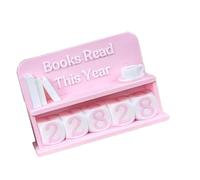 Reading Progress Indicators Manual Counter Bookshelf Decoration Requiring Not Battery for Sustainable Reading Habits Reading Progress Indicators