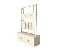 Reading Progress Tracker - Decorative Book Counter for Avid Readers, Wall Hanging Display Board with Number Markers, Educational Accessory for Library, Study Area, Home, Classroom