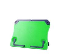 Reading Rack Portable Reading Stand Books Recipe Shelf Folding Holder Cookbook Organizer Bookend for Music Score Tablet(Light Green)