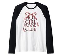 Reading Read Books Reader Nerd Hot Girl Book Club Raglan Baseball Tee