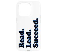 Reading Read Lead Succeed Book Lover Case for iPhone 15 Pro