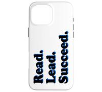 Reading Read Lead Succeed Book Lover Case for iPhone 16 Pro Max