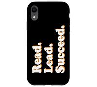 Reading Read Lead Succeed Book Lover Case for iPhone XR