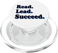 Reading Read Lead Succeed Book Lover PopSockets PopGrip for MagSafe