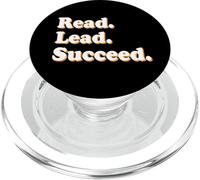 Reading Read Lead Succeed Book Lover PopSockets PopGrip for MagSafe