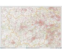 Reading - RG - Postcode Wall Map - Paper