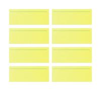 Reading Ruler for Dyslexia Overlays, Yellow Colour Overlays for Dyslexia, 8 Pcs Guided Reading Strips for Reading Dyslexia, Dyslexia Reading Aids Reduce Visual Stress