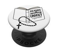Reading Something Unholy PopSockets Adhesive PopGrip