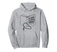Reading Something Unholy Pullover Hoodie