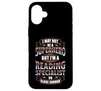 READING SPECIALIST JOB FUNNY HERO QUOTE Case for iPhone 16 Plus