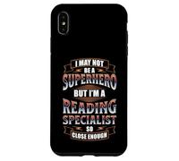 READING SPECIALIST JOB FUNNY HERO QUOTE Case for iPhone XS Max