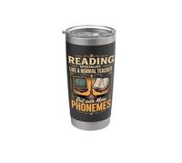 Reading Specialist Like a Normal Teacher but with More Phone Stainless Steel Insulated Tumbler
