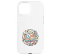 Reading Specialist Literacy Growth Education Design Case for iPhone 15
