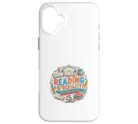 Reading Specialist Literacy Growth Education Design Case for iPhone 16 Plus