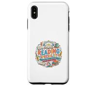 Reading Specialist Literacy Growth Education Design Case for iPhone XS Max