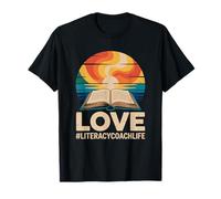 Reading Specialist Teacher, Love Literacy Coach Life T-Shirt