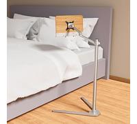 Reading Stand Holder with 360-Degree Rotatable Arm for Adjustable Height Use in Bed or Kitchen
