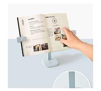 Reading Stand,Holders for Reading Adjustable Height and Angle Ergonomic Book Holder Reading Textbook Stand for Big Heavy Books Studying Bed Couch Sitting for Kitchen and Office