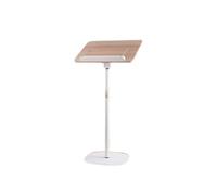 Reading Stand with Page Clips, Floor-Standing Book Display Rack, Height Adjustable for Home, Office, School